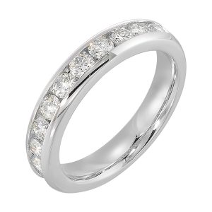 14Kt White Gold Diamond 1Ctw Ring