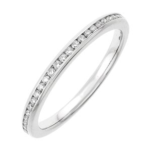 14Kt White Gold Diamond 1/6Ctw Ring
