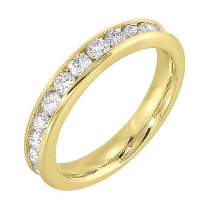 14Kt Yellow Gold Diamond 3/4Ctw Ring