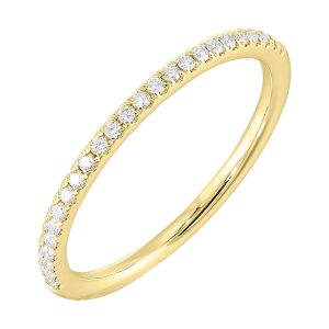 14Kt Yellow Gold Diamond 1/7Ctw Ring
