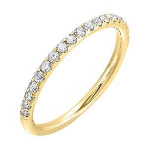 89 Facet 14Kt Yellow Gold Diamond 1/3Ctw Ring