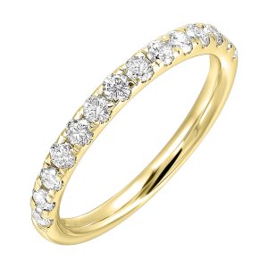 89 Facet 14Kt Yellow Gold Diamond 1/2Ctw Ring