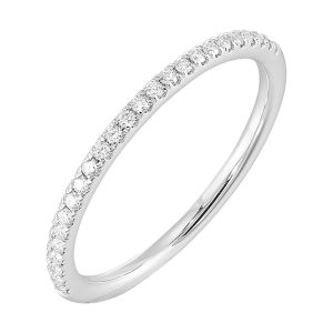 14Kt White Gold Diamond 1/7Ctw Ring