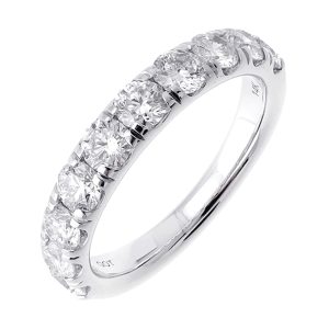 14Kt White Gold Diamond 1 1/2Ctw Ring