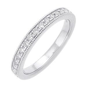 89 Facet 14Kt White Gold Diamond 1/3Ctw Ring