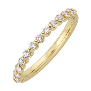 89 Facet 14Kt Yellow Gold Diamond 1/3Ctw Ring
