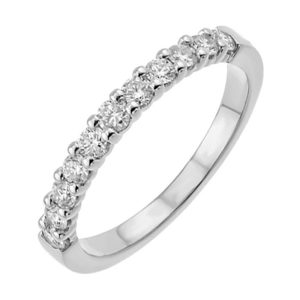 89 Facet 14Kt White Gold Diamond 1Ctw Ring