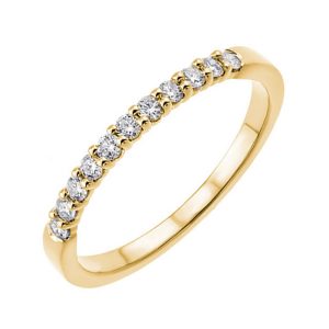 89 Facet 14Kt Yellow Gold Diamond 1/4Ctw Ring