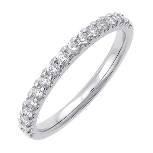 89 Facet 14Kt White Gold Diamond 1/3Ctw Ring