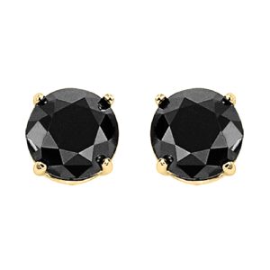 10Kt Yellow Gold Diamond 3/4Ctw Earring