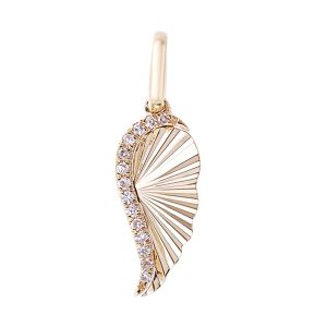 14Kt Yellow Gold Diamond 1/25Ctw Charm