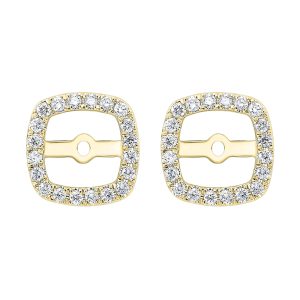 14Kt Yellow Gold Diamond 1/4Ctw Earring