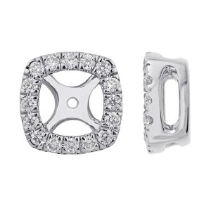 14Kt White Gold Diamond 1/5Ctw Earring