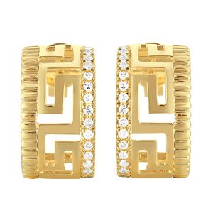 14Kt Yellow Gold Diamond 1/3Ctw Earring