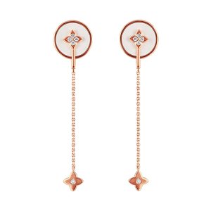 14Kt Rose Gold Diamond 1/10Ctw Earring