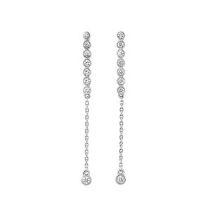 14Kt White Gold Diamond 1/5Ctw Earring