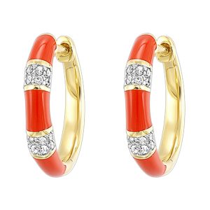 10Kt Yellow Gold Diamond 1/8Ctw Earring