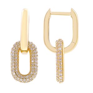 14Kt Yellow Gold Diamond 1/2Ctw Earring