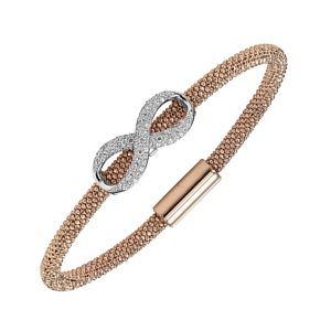 Silver Rose Bracelet