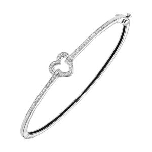 Silver Diamond 1/10Ctw Bracelet