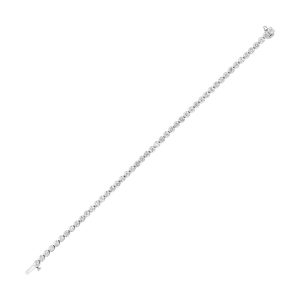 14Kt White Gold Diamond 5Ctw Bracelet