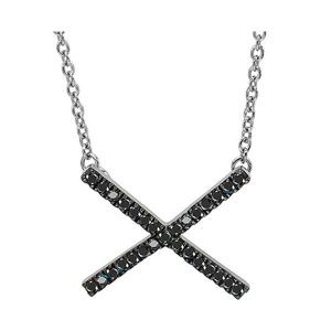 Silver Diamond 1/5Ctw Pendant