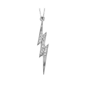 Silver Diamond 1/15Ctw Pendant