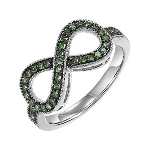 Silver Diamond 1/4Ctw Ring