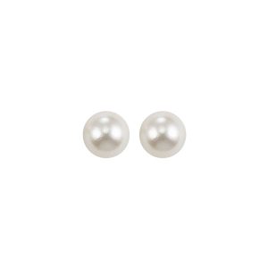 Silver Pearl Earring