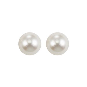 Silver Pearl Earring