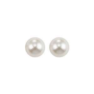 Silver & Pearl Earring