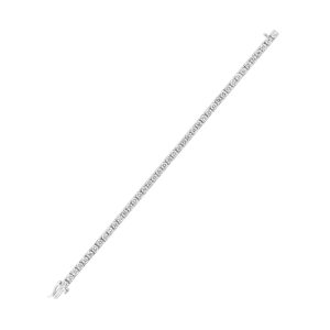 14Kt White Gold Diamond 7Ctw Bracelet