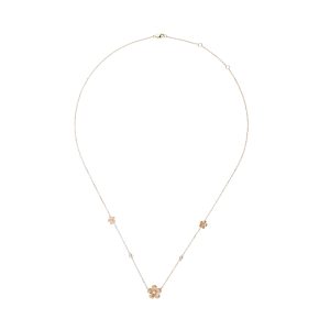 14Kt Yellow Gold Diamond 1/20Ctw Necklace