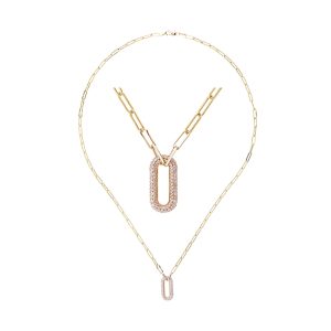 14Kt Yellow Gold Diamond 3/8Ctw Necklace