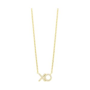 10Kt Yellow Gold Diamond 1/15Ctw Necklace