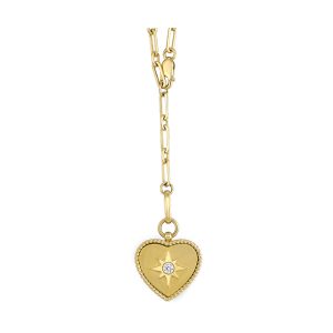 14Kt Yellow Gold Diamond 1/12Ctw Necklace