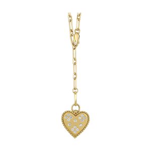 14Kt Yellow Gold Diamond 1/4Ctw Necklace