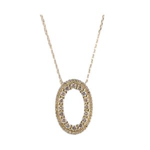 10Kt Yellow Gold Diamond 1/2Ctw Pendant