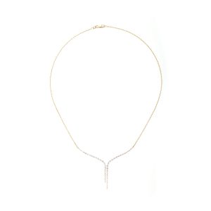 14Kt Yellow Gold Diamond 1 1/2Ctw Necklace