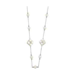 Silver Pearl Necklace