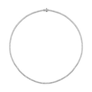 14Kt White Gold Diamond 5Ctw Necklace