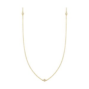 14Kt Yellow Gold Diamond 1/3Ctw Necklace