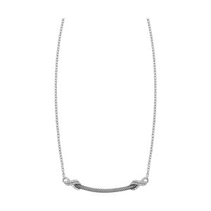 Silver Diamond 1/7Ctw Necklace