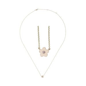 14Kt Yellow Gold Diamond 1/50Ctw Pendant