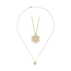 14Kt Yellow Gold Diamond 1/10Ctw Pendant