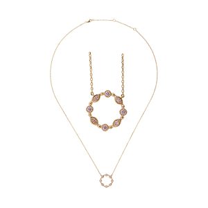 14Kt Yellow Gold Diamond 1/4Ctw Pendant