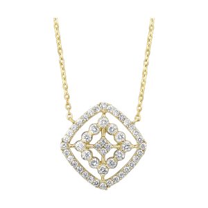 10Kt Yellow Gold Diamond 3/8Ctw Pendant