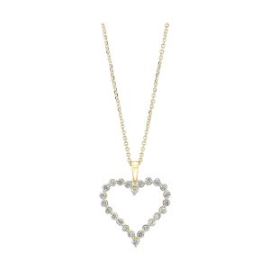 14Kt Yellow Gold Diamond 1/2Ctw Pendant