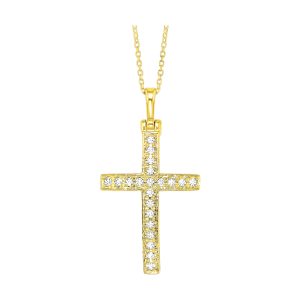 14Kt Yellow Gold Diamond 1/2Ctw Pendant
