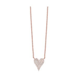 14Kt Rose Gold Diamond 1/5Ctw Pendant